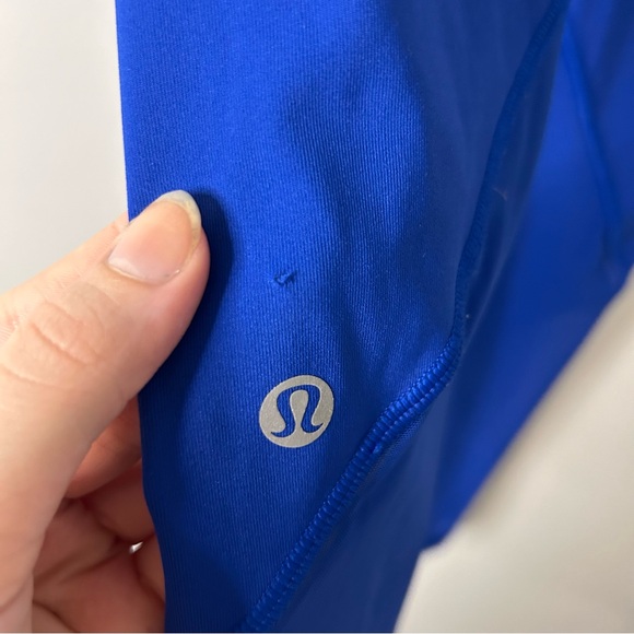 Lululemon Gait Keeper 7/8 25” Mesh Leggings in Jet Stream Blue - Picture 5 of 9